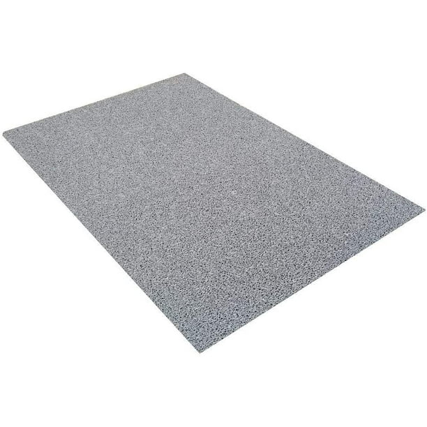 Spaghetti Mat by MattingExperts Drains Water Shower VinLoop Vinyl Pool Comfortable Looped Mat Locker Room 4x5, Blue Bathroom